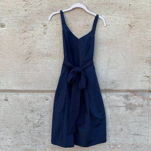 Ann Taylor Navy Blue Dress - with pockets - Size 8